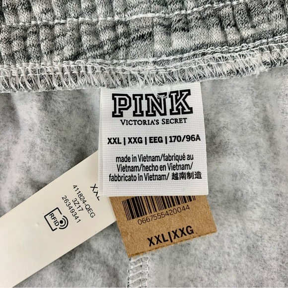 NWT XXL PINK Victoria’s Secret High Waist Campus Joggers Vs Vspink Athleisure - Picture 5 of 8